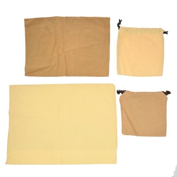 LOUIS VUITTON Logo 10 Set Dust Bag Drawstring Canvas Cotton 138-082825 - Picture 9 of 9